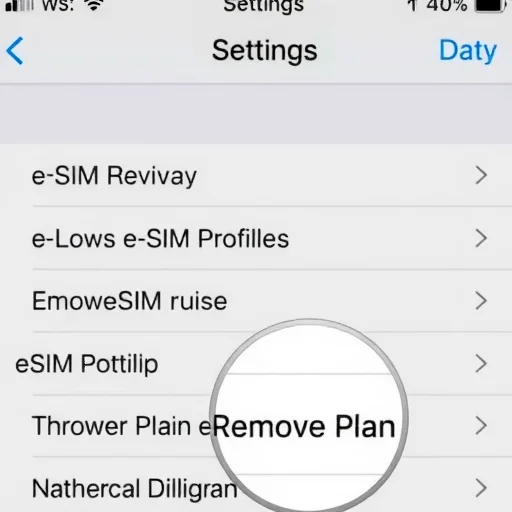需要从iPhone中删除eSIM配置文件吗？具体方法如下–ElianeSIM